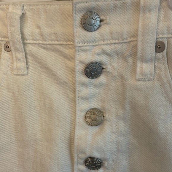 Madewell Denim A-Line Mini Skirt - Picture 5 of 9